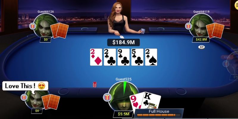 Chi tiết về luật chơi poker trực tuyến